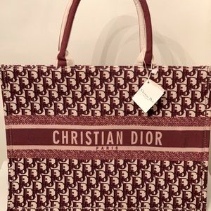 Non Authentic Designer Book Tote Oblique Bag